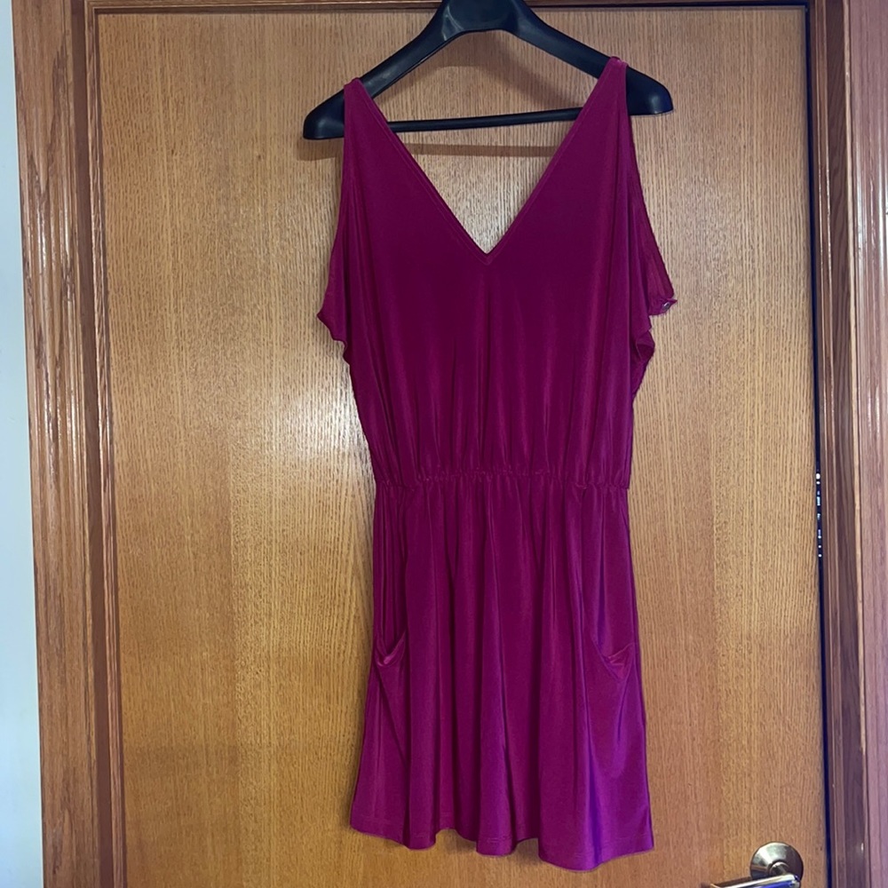 Arden B fuchsia color dress